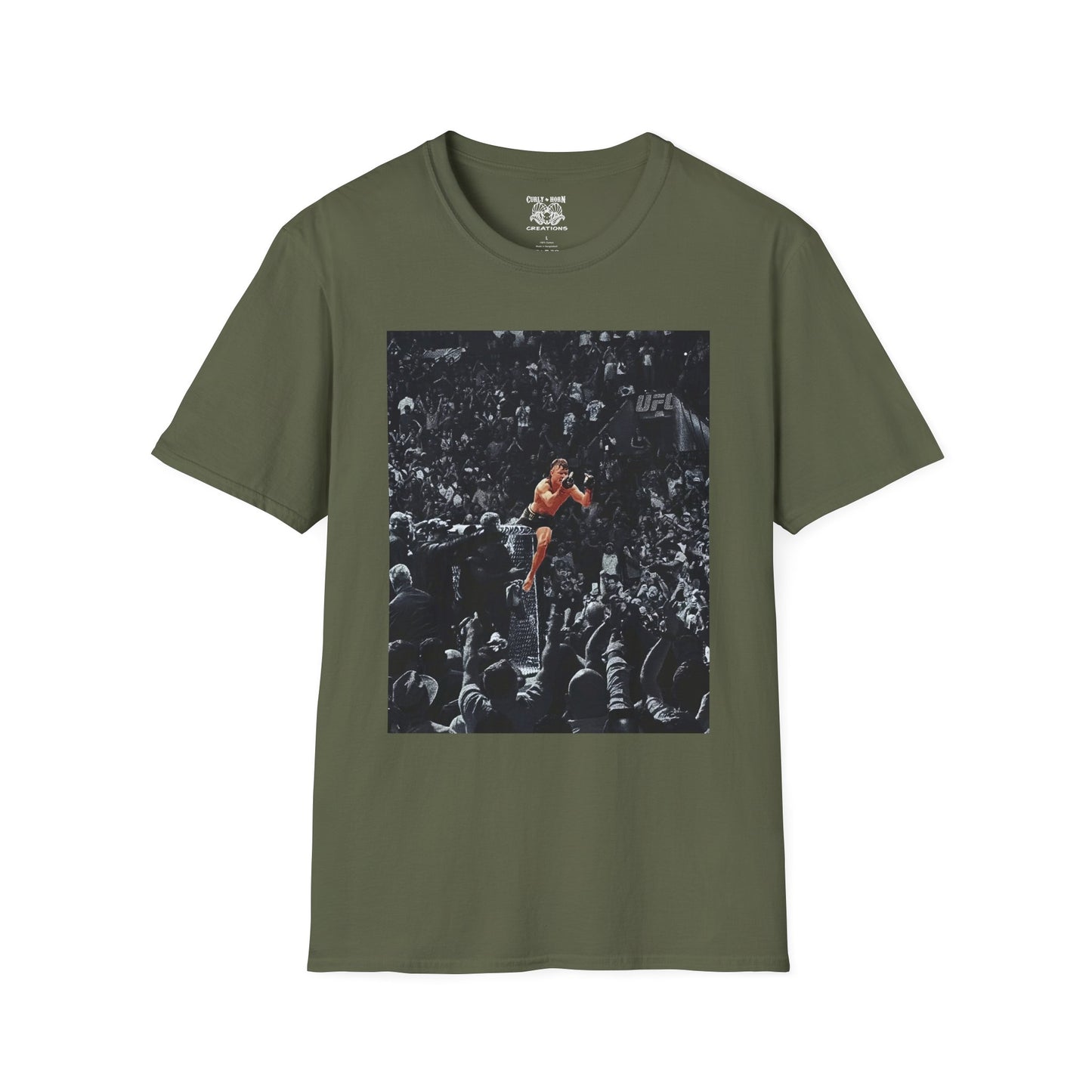 Retro MMA Sports Fan Unisex Softstyle T-Shirt, Graphic Tee, Casual Wear, Gift for Him/Her, Birthday, Sports Events, Music Festivals