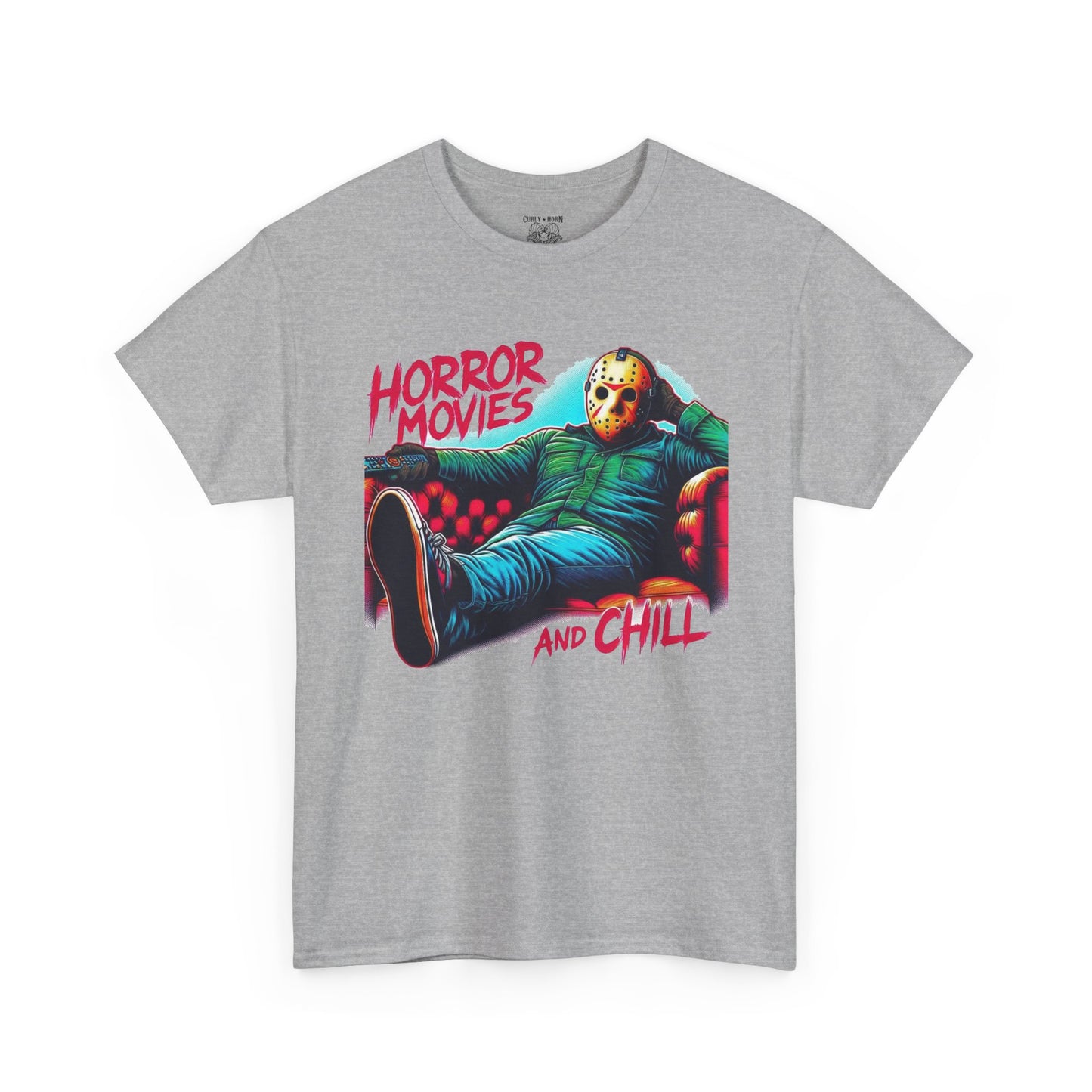Jason Horror Movies Tee, Unisex Graphic Shirt, Perfect for Halloween, Movie Nights, Gift for Horror Fans, Chill Vibes Apparel