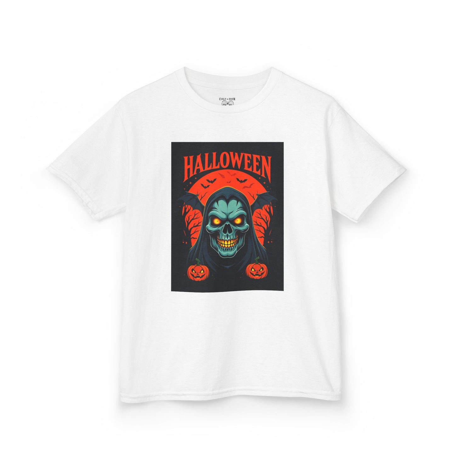 Halloween Kids Tee, Spooky Fun Shirt, Trick or Treat Apparel, Halloween Costume Top, Holiday T-Shirt for Kids