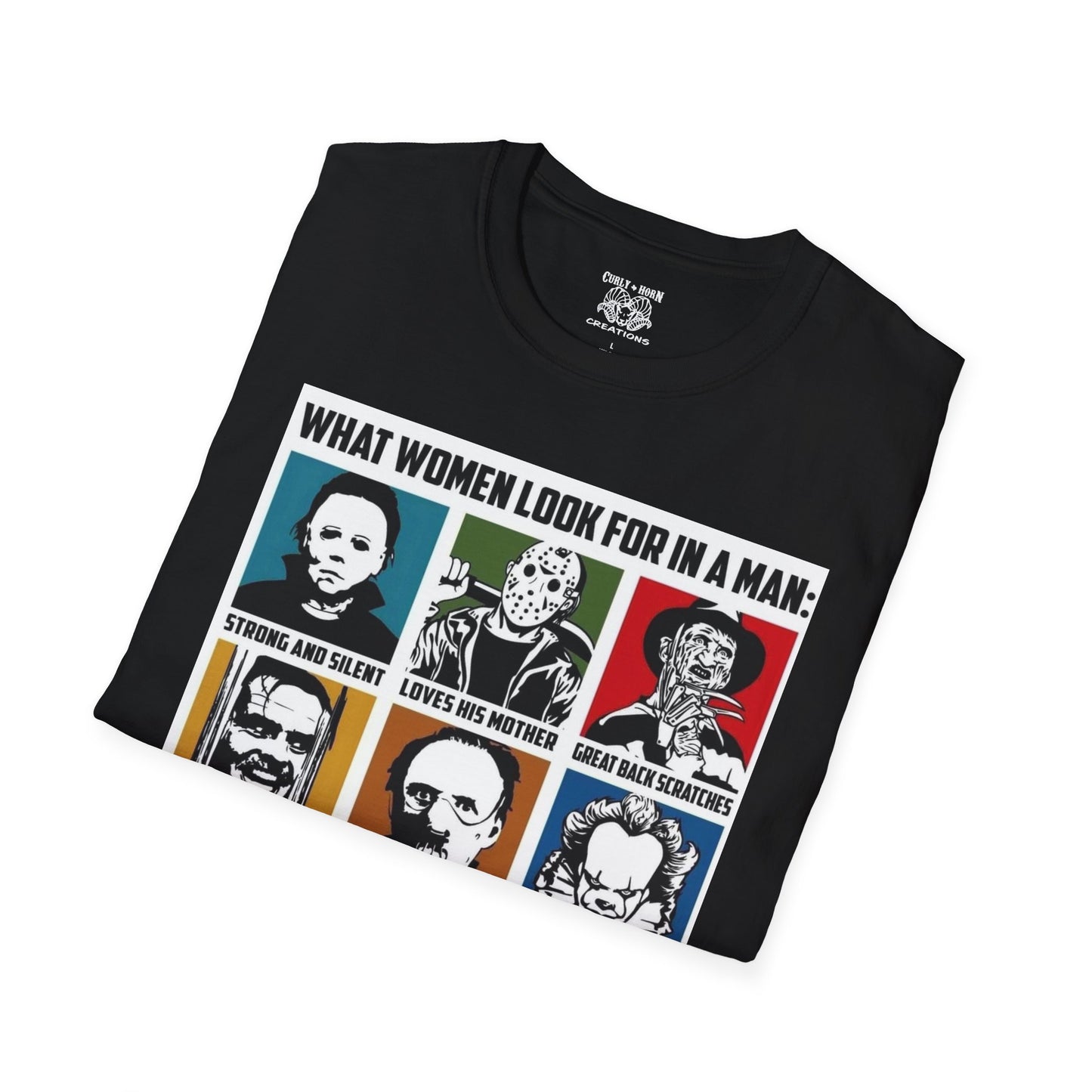 What Women Look For in a Man T-Shirt, Graphic Tee for Women, Gift for Her, Funny Quote Shirt, Unisex Casual Wear, Perfect for Birthdays