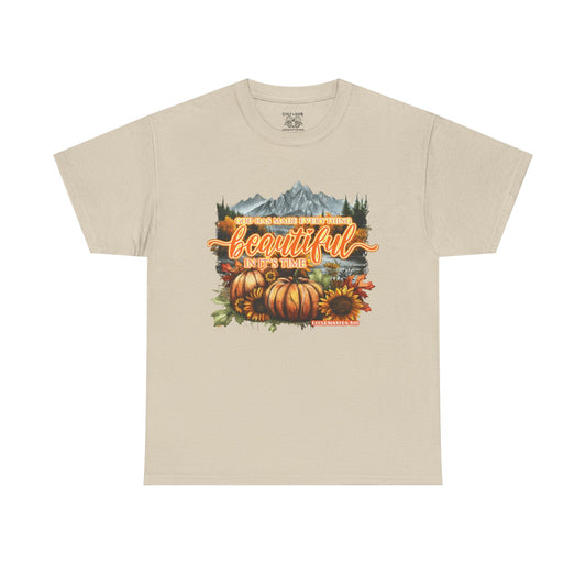 'Fall is Beautiful' Graphic T-Shirt, Autumn Apparel, Faith Based