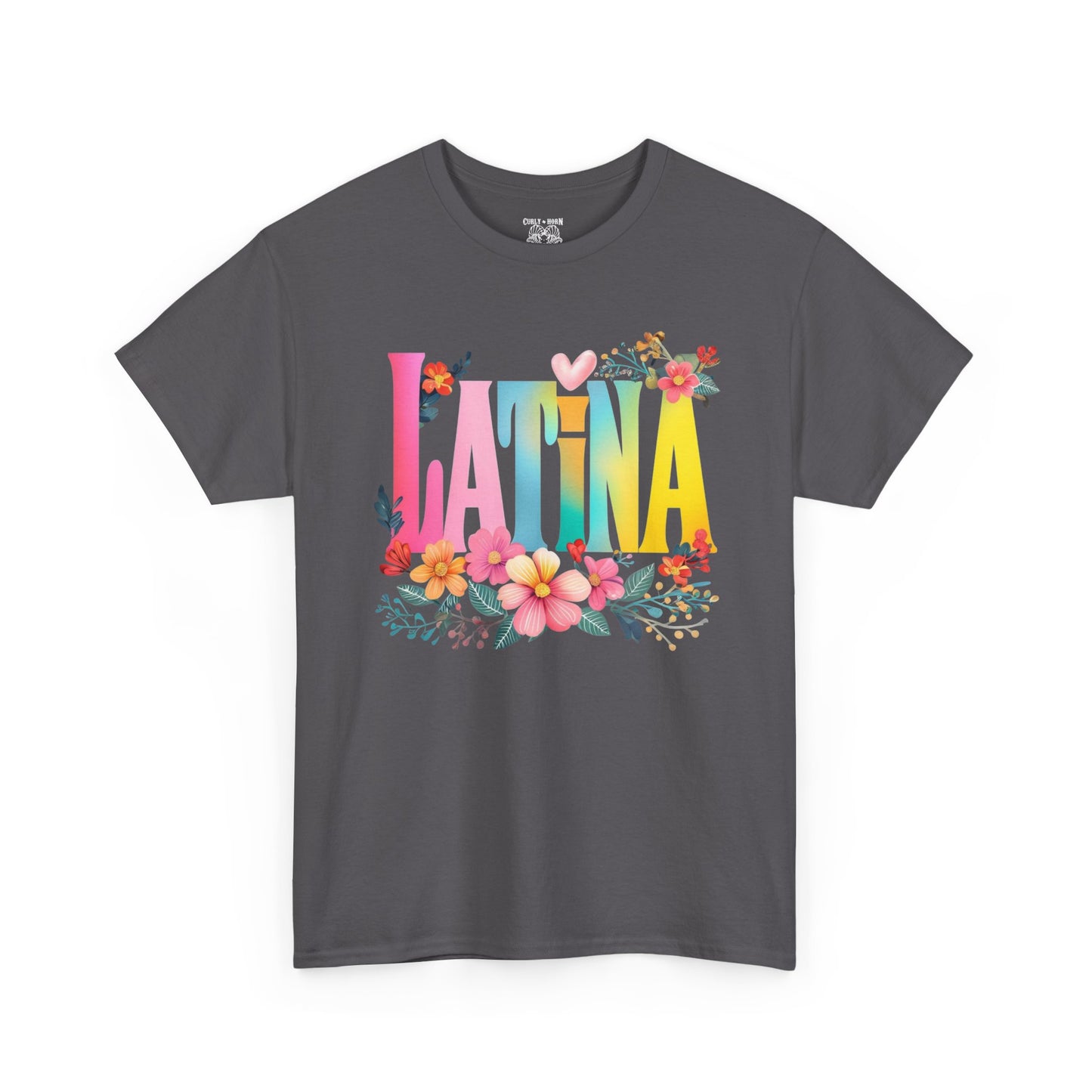 Latina Pride Tee | Unisex Heavy Cotton T-Shirt for Everyday Wear, Hispanic Heritage Month, Gifts