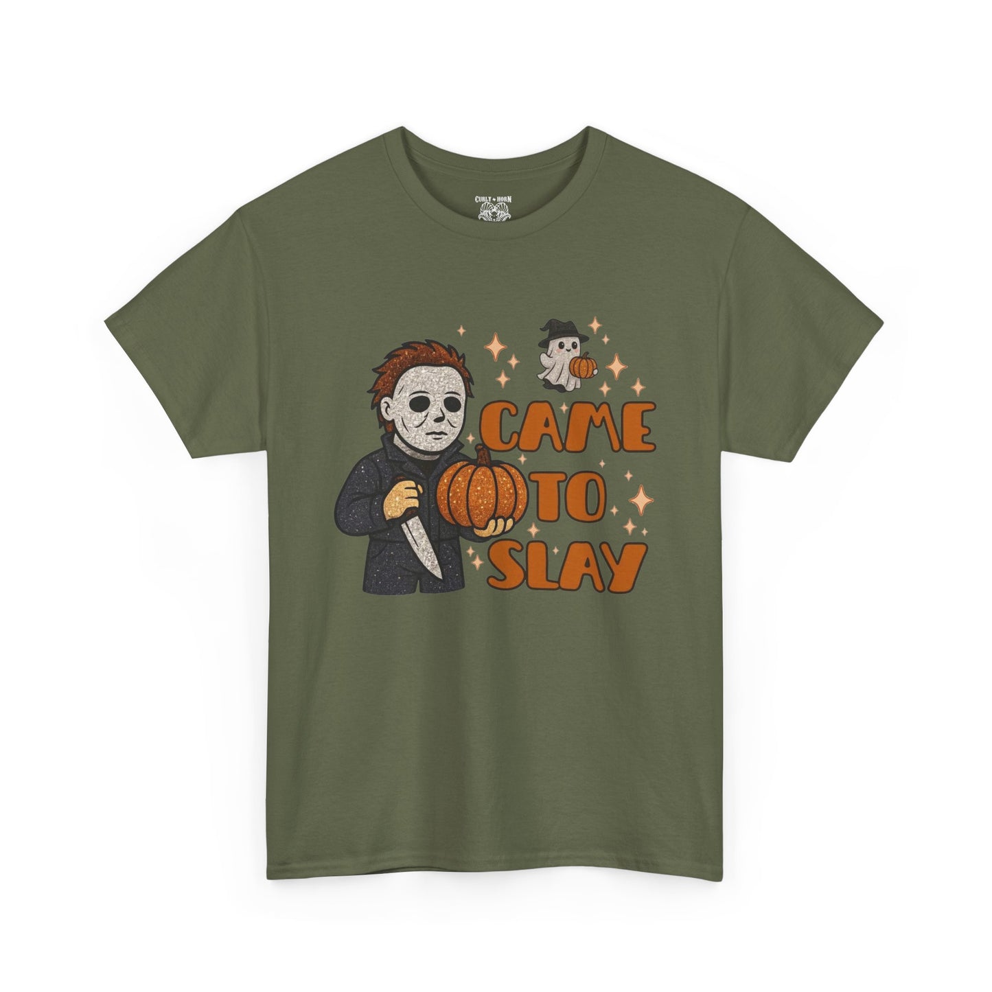 Came to Slay Unisex Tee, Halloween T-Shirt, Spooky Season Apparel, Trick-or-Treat Shirt, Horror Movie Merch, Fall Fashion