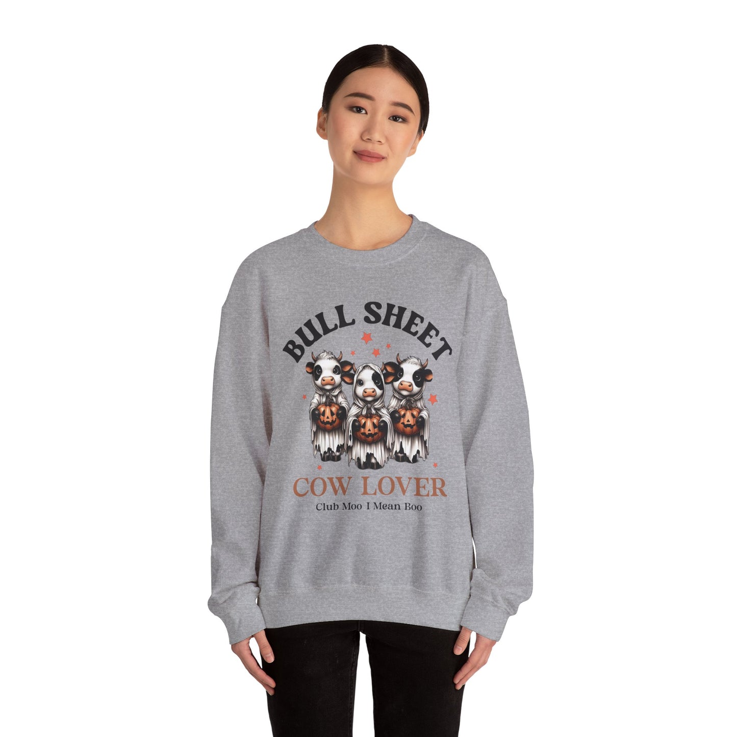 Funny Cow Lover Sweatshirt, Unisex Crewneck, Gift for Farmers, Perfect for Birthdays, Thanksgiving, Animal Lovers