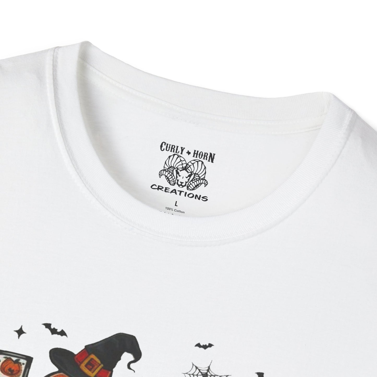 Halloween Mama T-Shirt, Cute Fall Tee, Unisex Ghost Shirt, Family Halloween Party Wear, Trick or Treat Costume Top