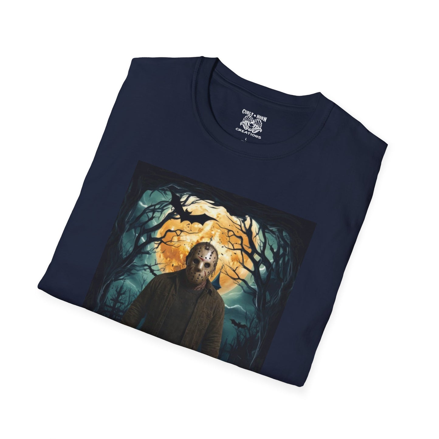 Jason Halloween Unisex T-Shirt, Spooky Apparel, Horror Movie Gift, Festival Outfit, Fall Wardrobe Essential