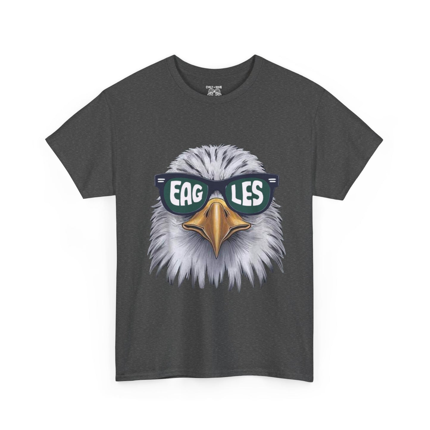 Eagle Sunglasses Tee, Unisex Cotton T-Shirt for Eagle Fans, Perfect for Sports Events, Casual Wear, Gift, Outdoor Adventures