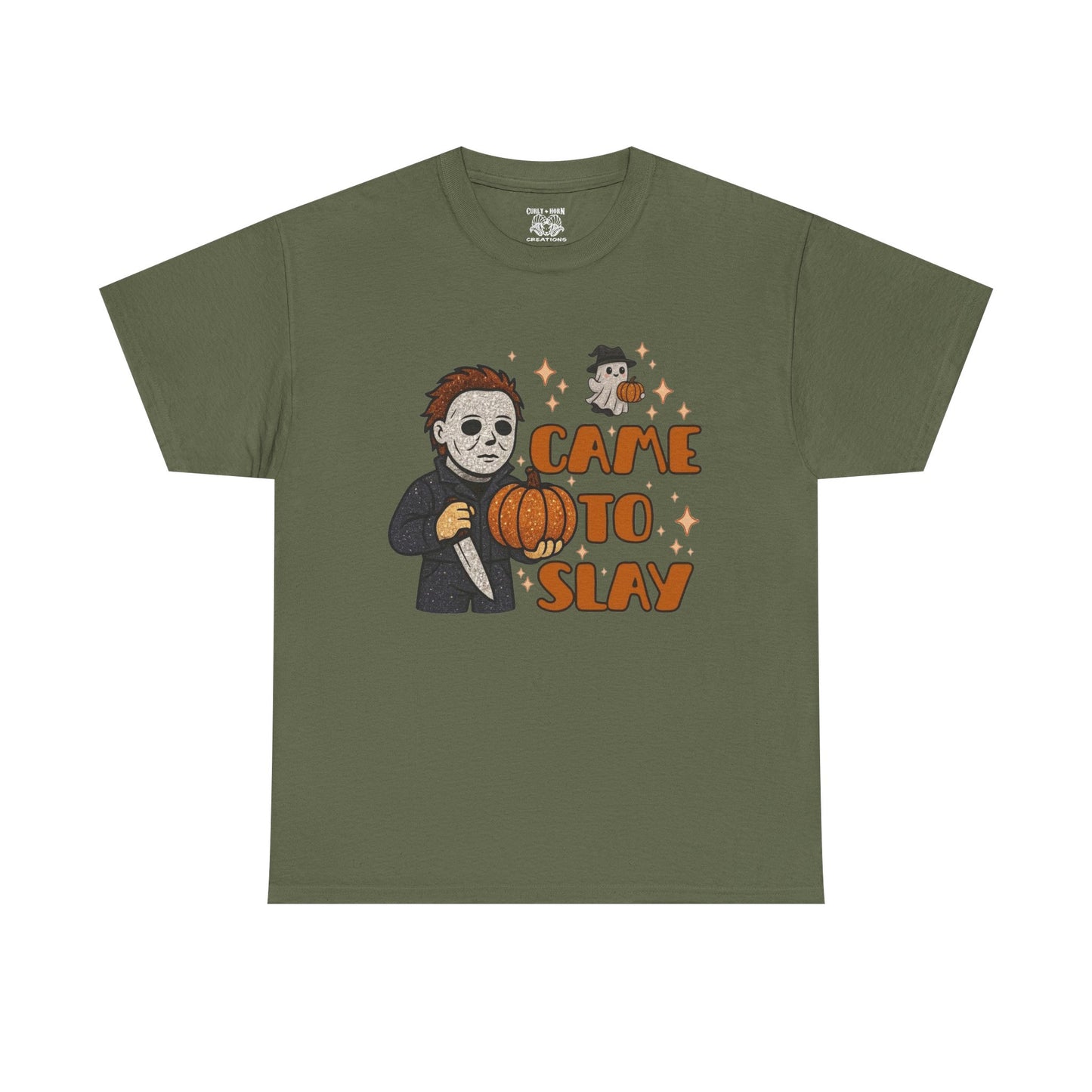 Came to Slay Unisex Tee, Halloween T-Shirt, Spooky Season Apparel, Trick-or-Treat Shirt, Horror Movie Merch, Fall Fashion