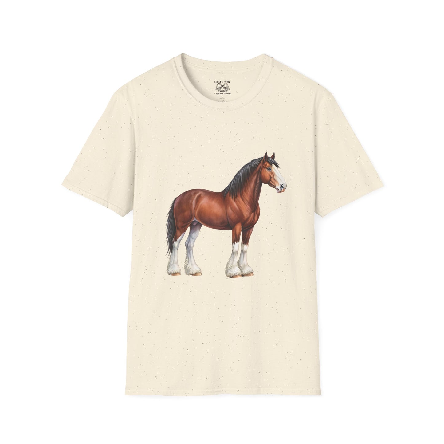 Horse Lover Unisex Softstyle T-Shirt | Casual Tee for Equestrian Enthusiasts | Perfect Gift for Birthdays, Horse Shows, or Just Because