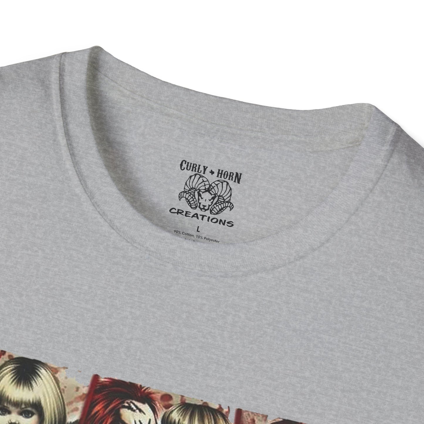 Chucky Horror Movie T-Shirt, Unisex Graphic Tee, Halloween Costume Shirt, Horror Fan Apparel, Chucky Merchandise, Gift for Horror Lovers