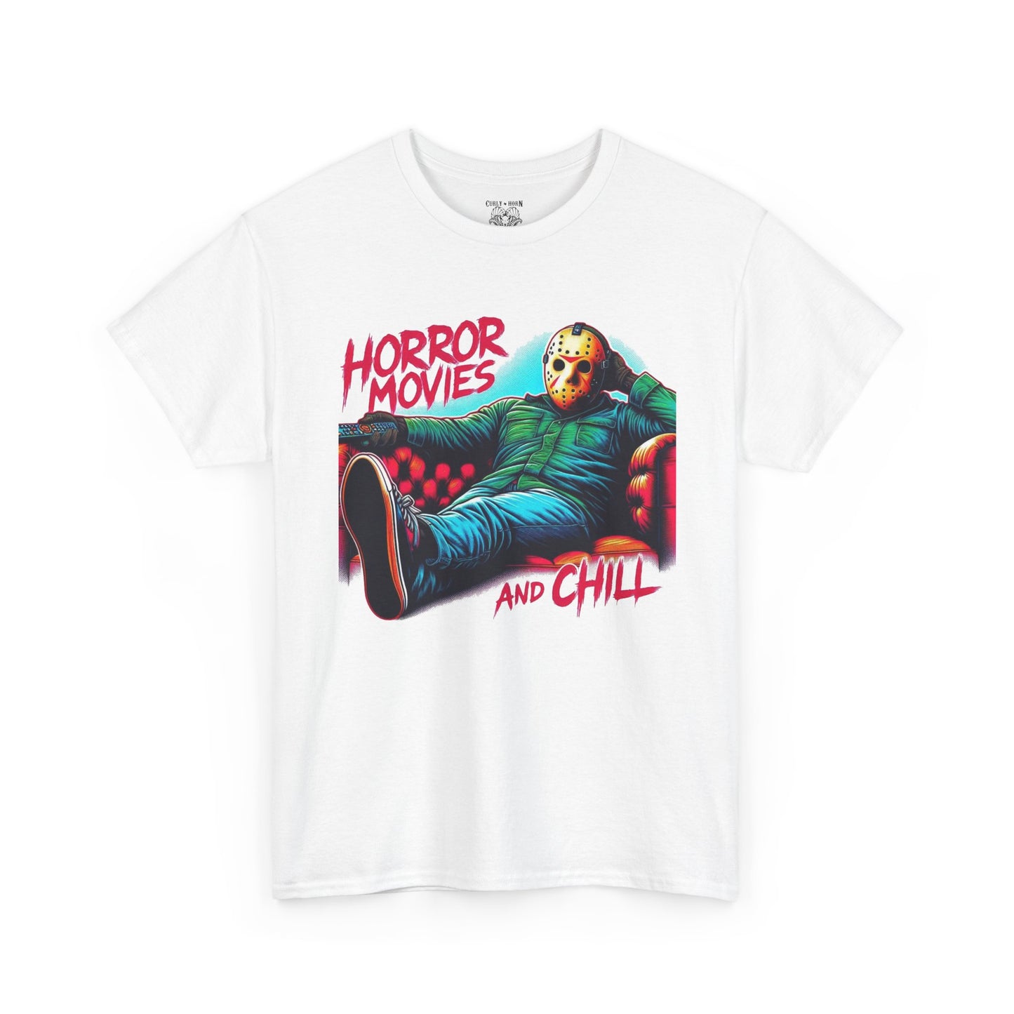 Jason Horror Movies Tee, Unisex Graphic Shirt, Perfect for Halloween, Movie Nights, Gift for Horror Fans, Chill Vibes Apparel