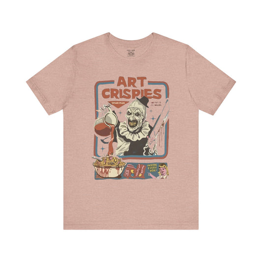 Art Crispies Unisex Tee - Fun Graphic Shirt, Gift for Art Lovers, Casual Wear, Halloween Costume, Unique Apparel