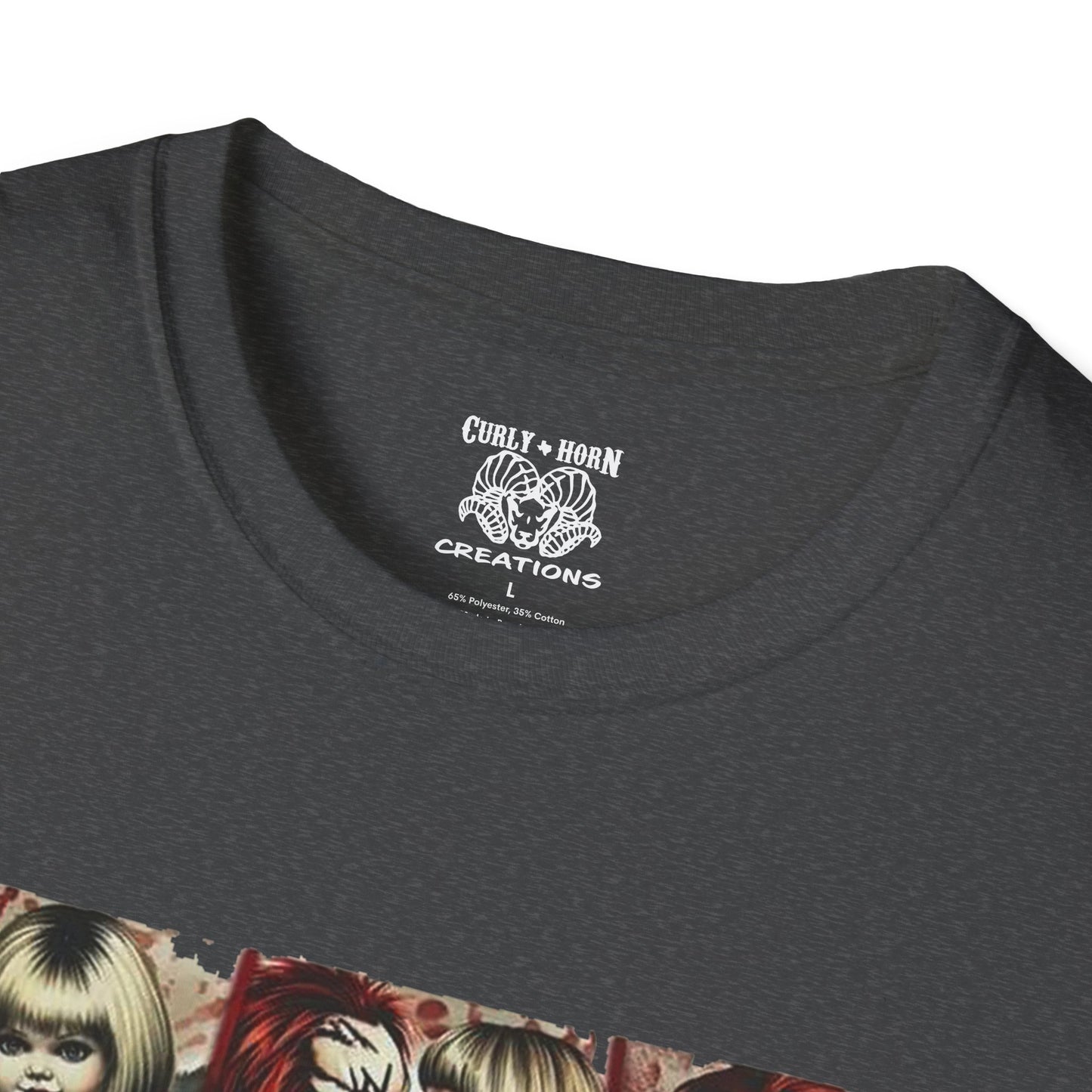 Chucky Horror Movie T-Shirt, Unisex Graphic Tee, Halloween Costume Shirt, Horror Fan Apparel, Chucky Merchandise, Gift for Horror Lovers