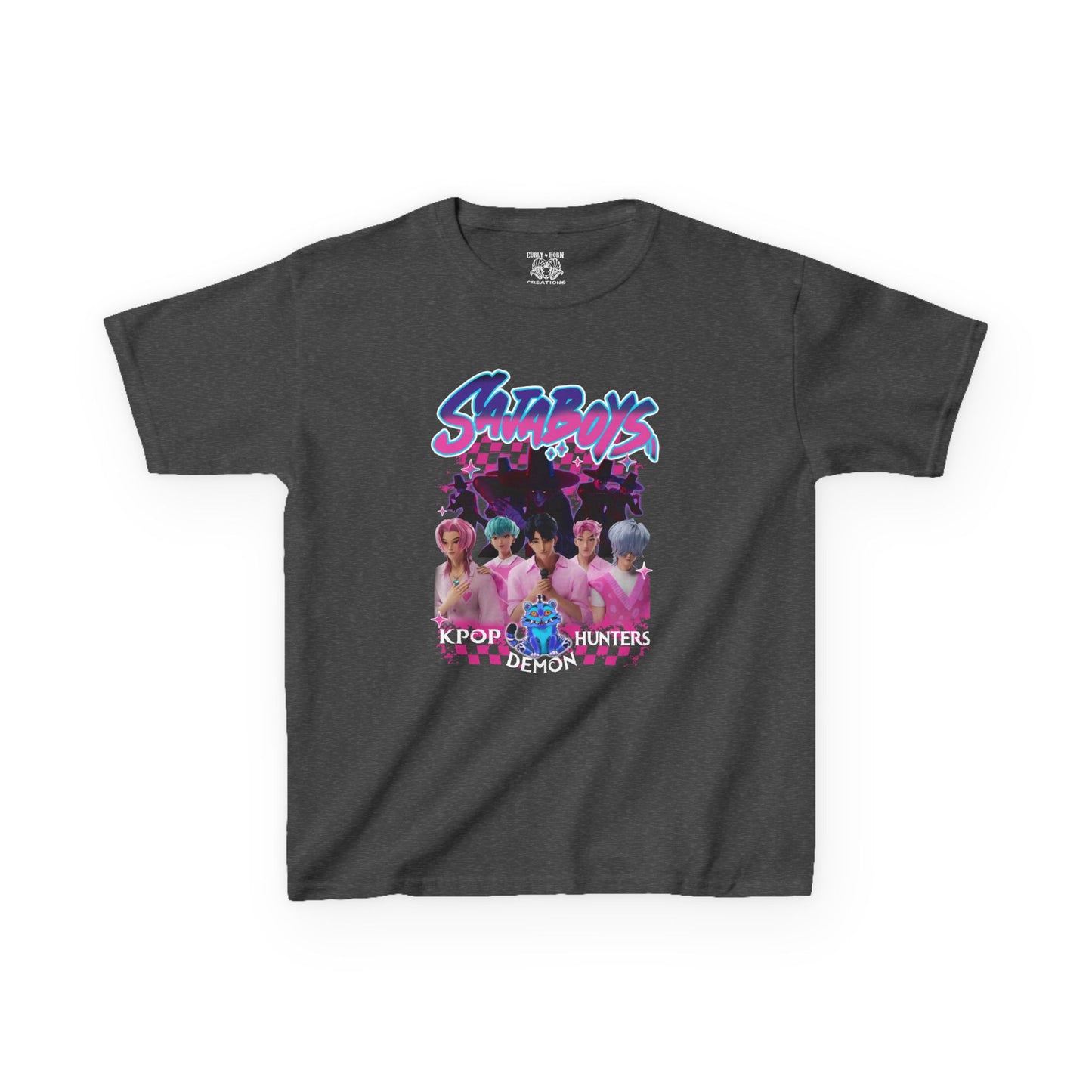 K-Pop Kids Tee, Graphic Tee for Trendy Youth, Birthday Gift, Fun Party Wear, Music Lovers, Youth Fashion