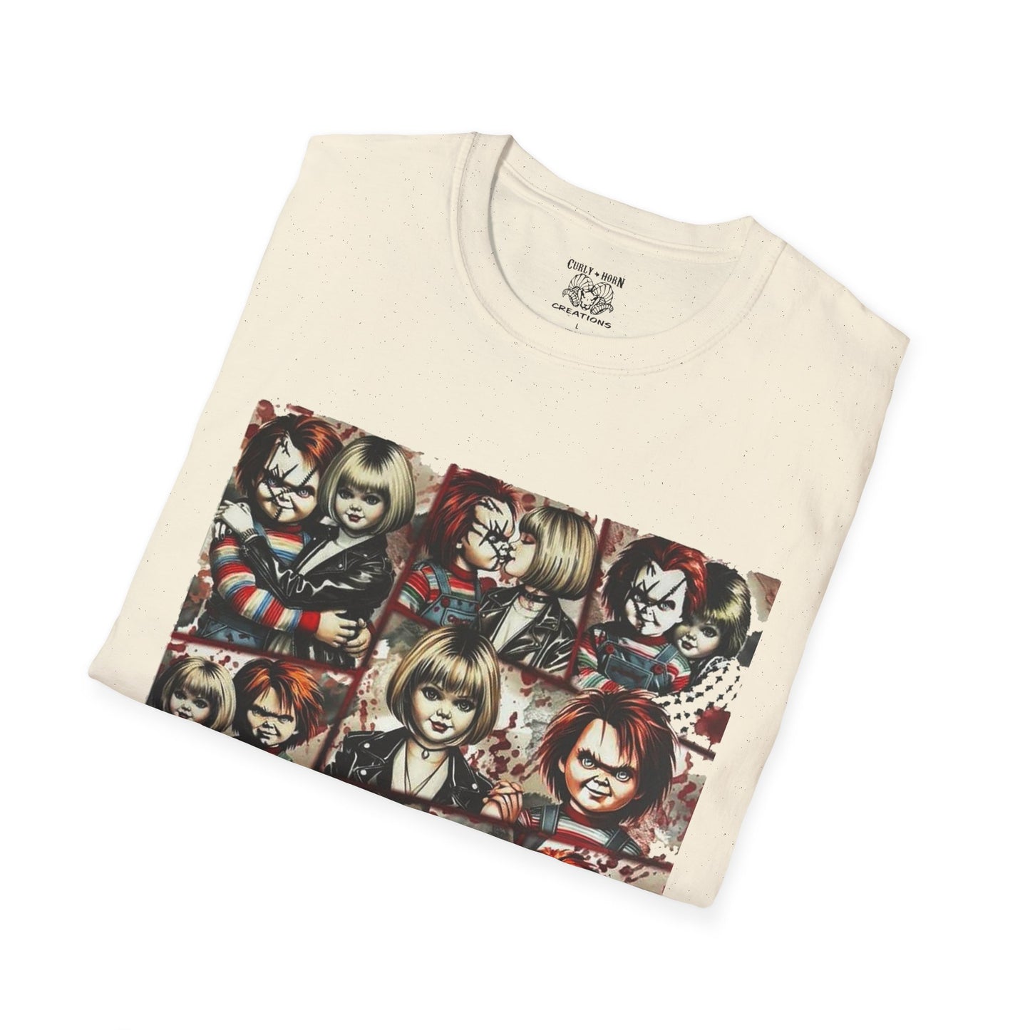 Chucky Horror Movie T-Shirt, Unisex Graphic Tee, Halloween Costume Shirt, Horror Fan Apparel, Chucky Merchandise, Gift for Horror Lovers