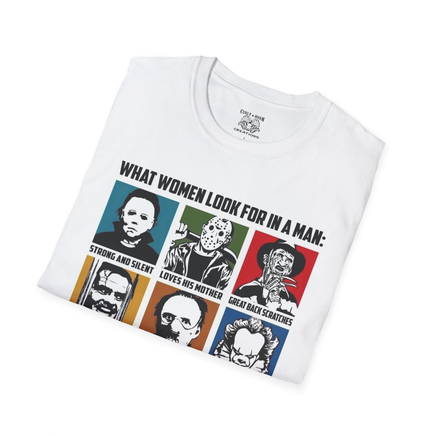What Women Look For in a Man T-Shirt, Graphic Tee for Women, Gift for Her, Funny Quote Shirt, Unisex Casual Wear, Perfect for Birthdays