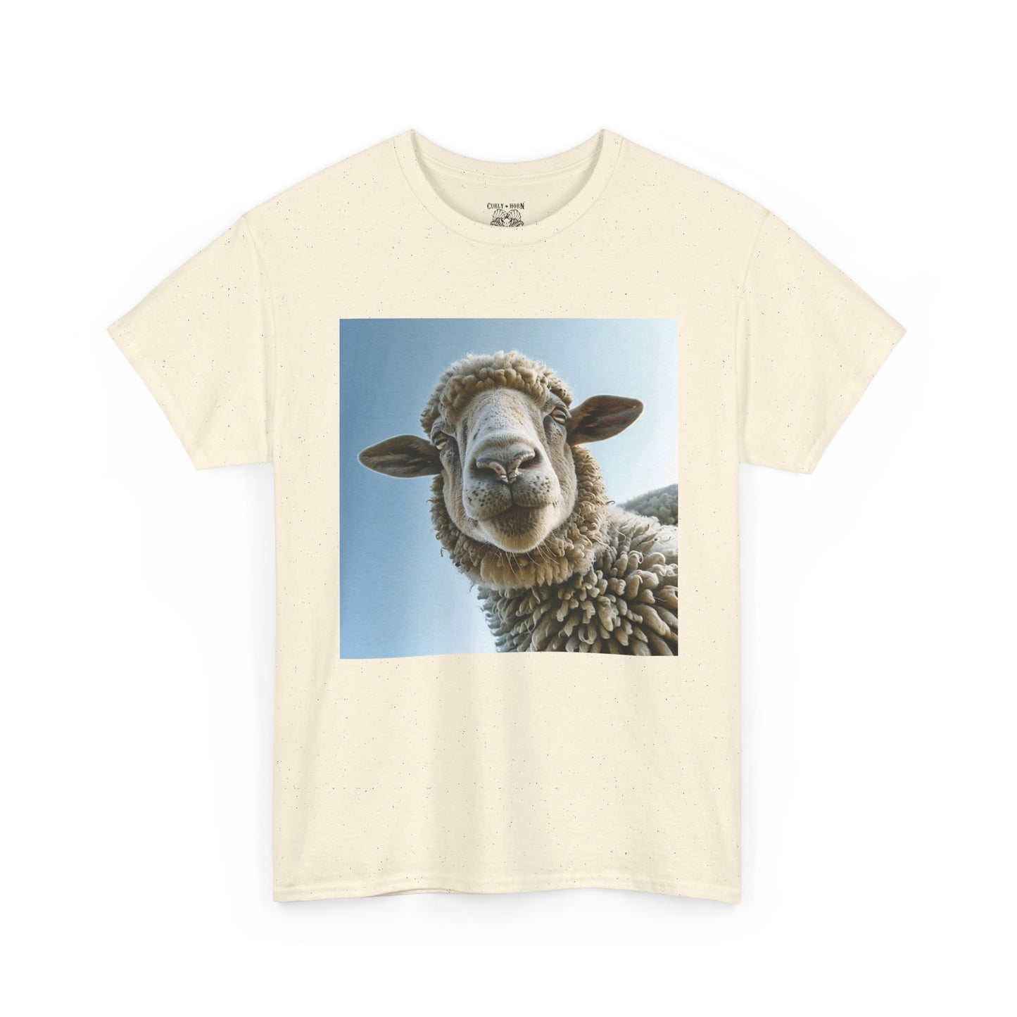 Sheep Graphic Tee, Unisex Cotton T-Shirt for Animal Lovers, Casual Wear, Gift for Pet Owners, Sheep Lovers Tee