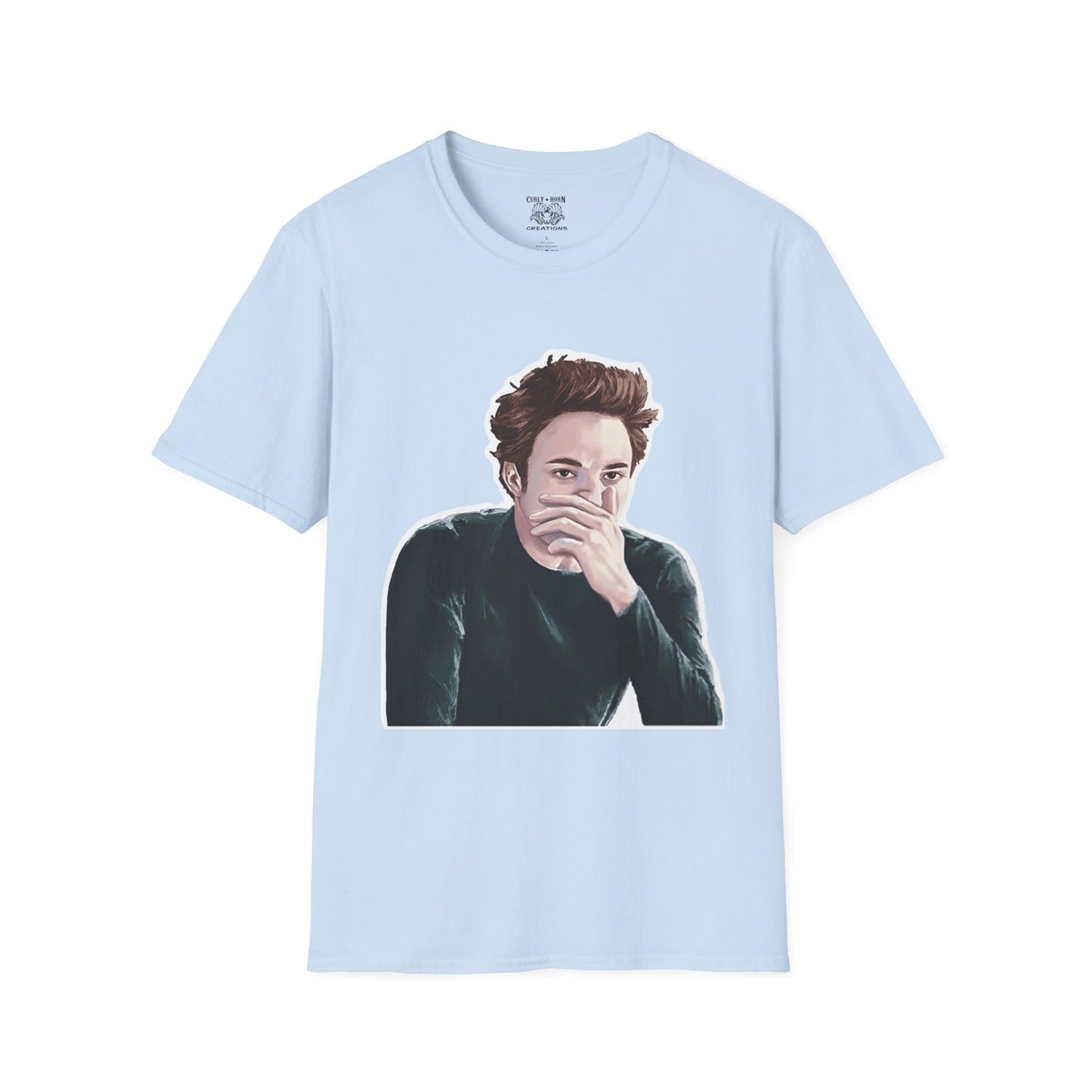 Edward Cullen Graphic Tee - Perfect for Everyday Wear, Gifts, Casual Outings, Art Lovers, Birthdays, and More!