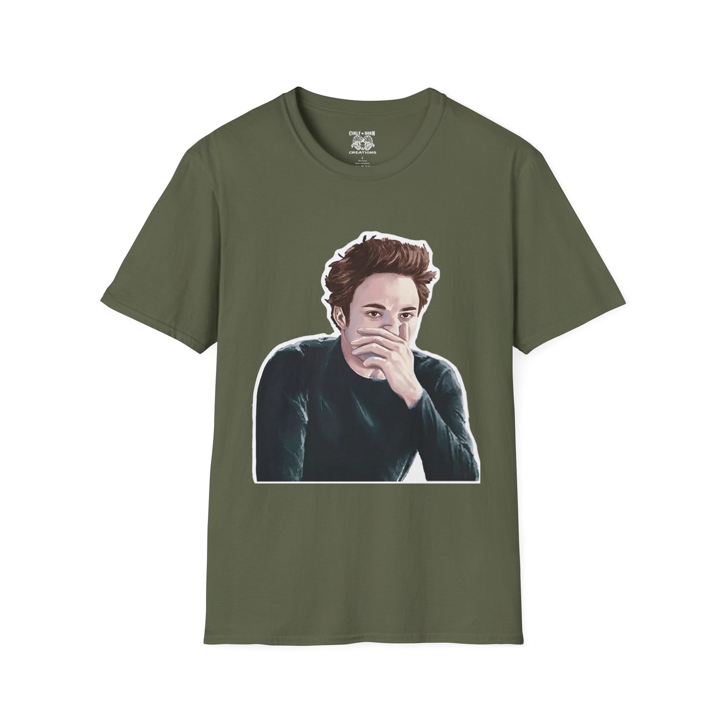 Edward Cullen Graphic Tee - Perfect for Everyday Wear, Gifts, Casual Outings, Art Lovers, Birthdays, and More!