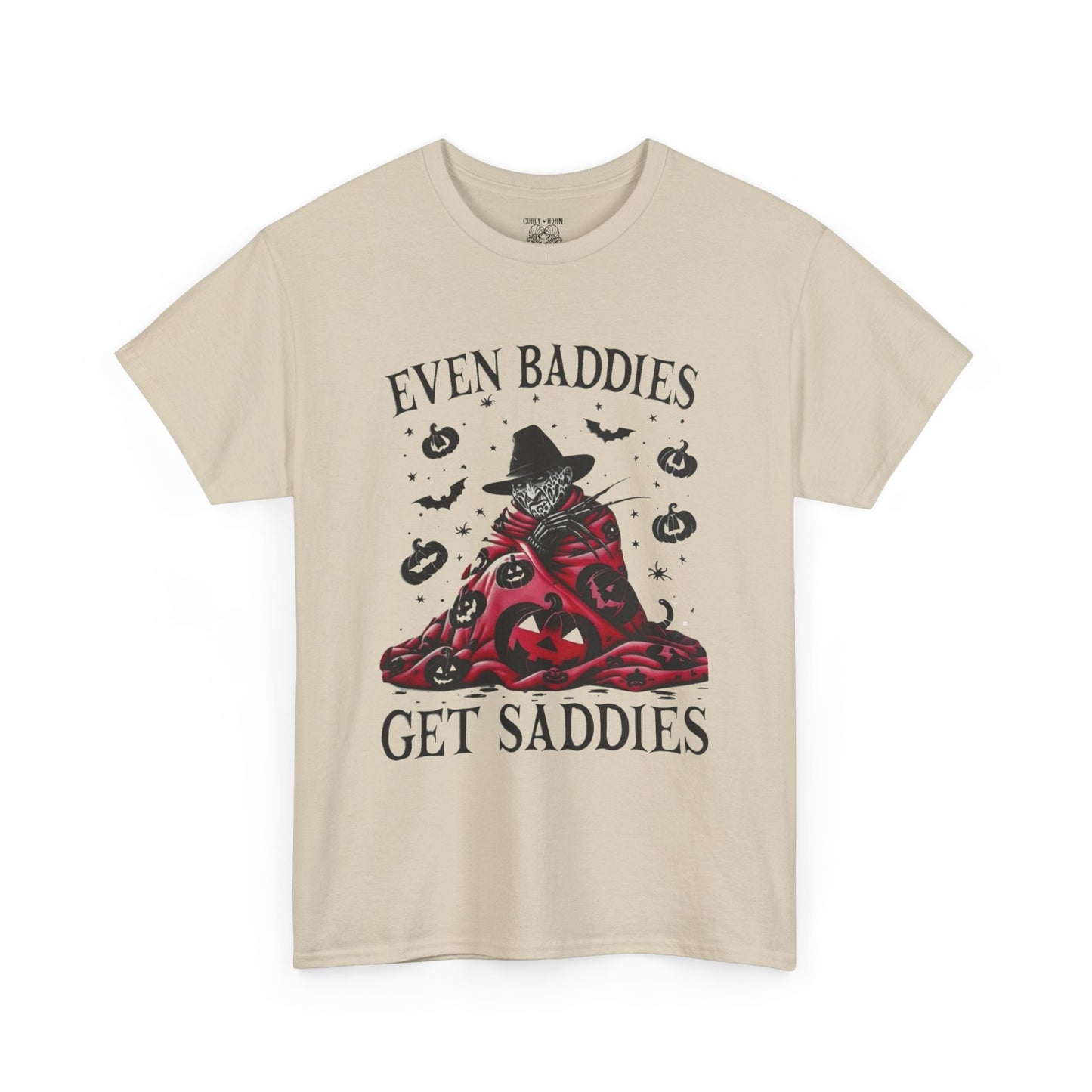 Spooky Halloween Tee, Fall Festival Shirt, Unisex Cotton T-Shirt, Pumpkin Vibes, Gift for Baddies, Halloween Costume Top