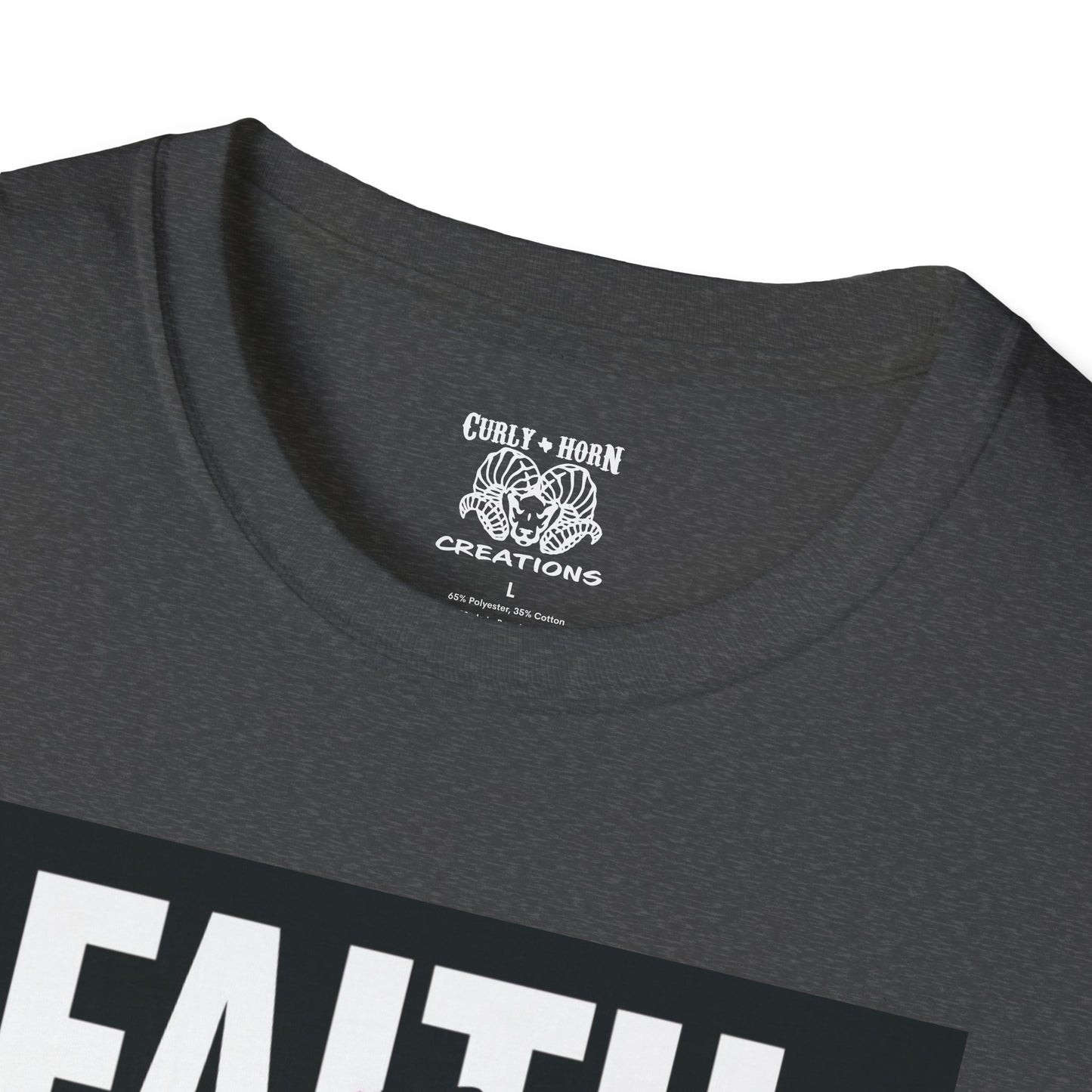 Faith Over Fear Inspirational T-Shirt, Unisex Tee, Spiritual Gift, Christian Apparel, Motivational Graphic Shirt
