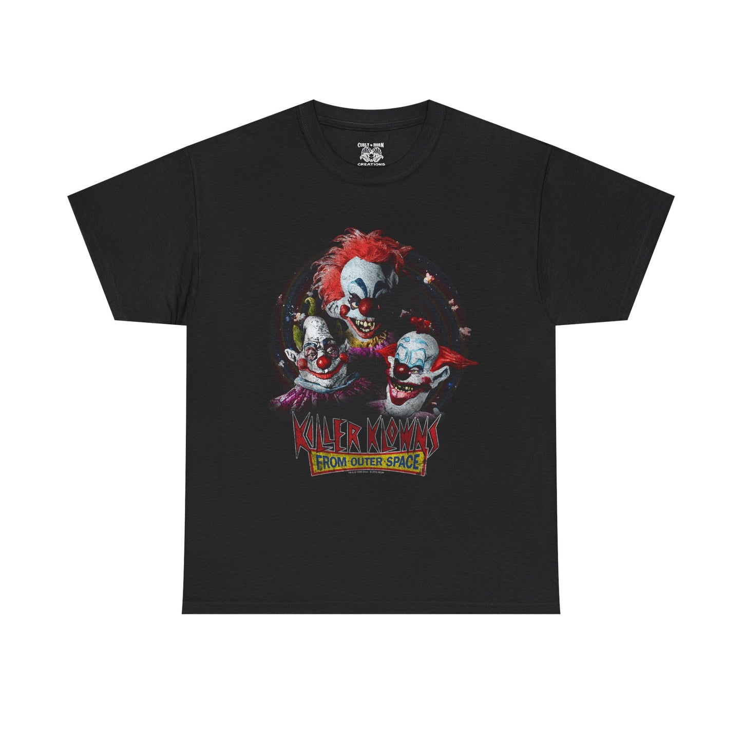 Creepy Clown Graphic Tee, Halloween Shirt, Horror Fan Gift, Unisex Spooky Clothing, Scary Movie Merch