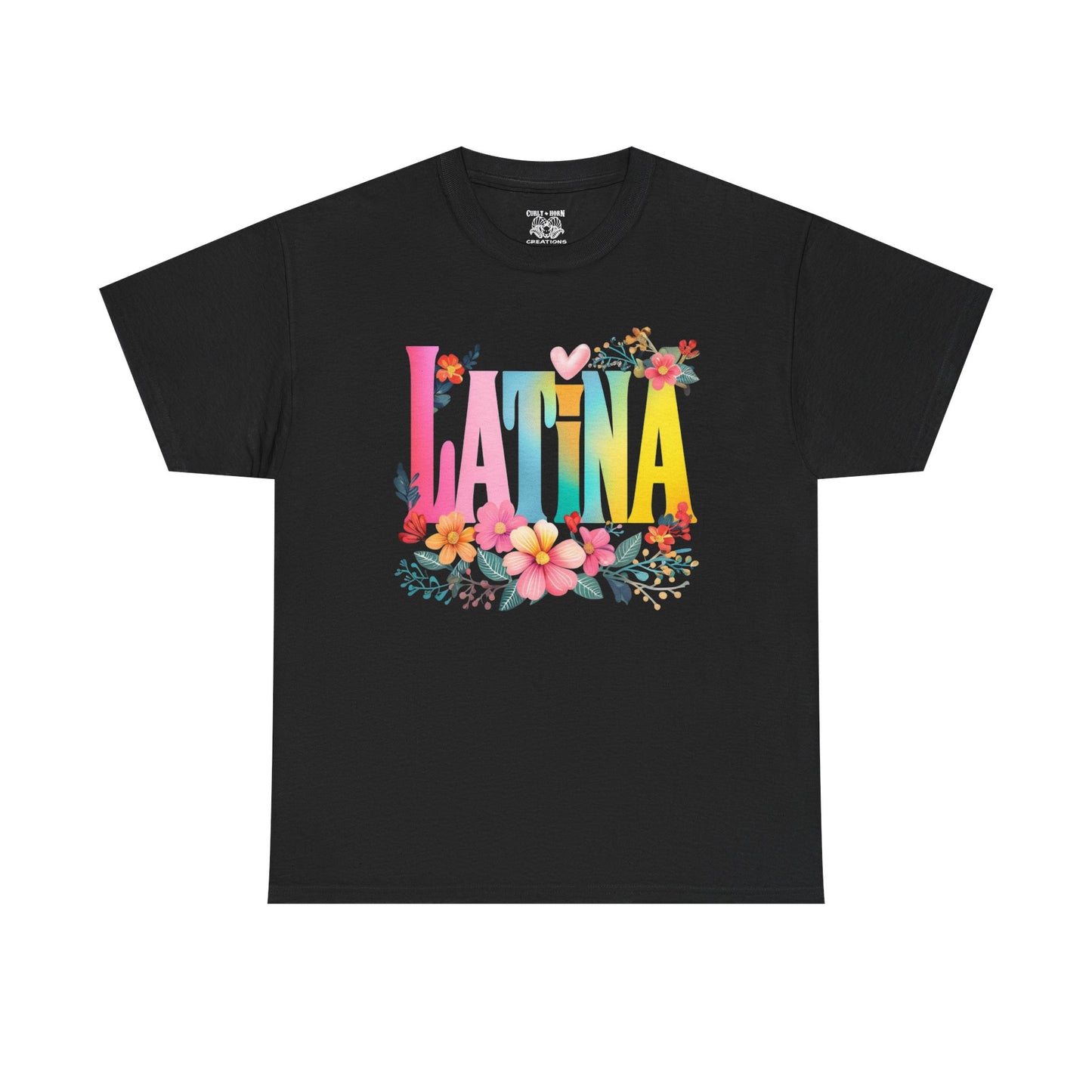 Latina Pride Tee | Unisex Heavy Cotton T-Shirt for Everyday Wear, Hispanic Heritage Month, Gifts