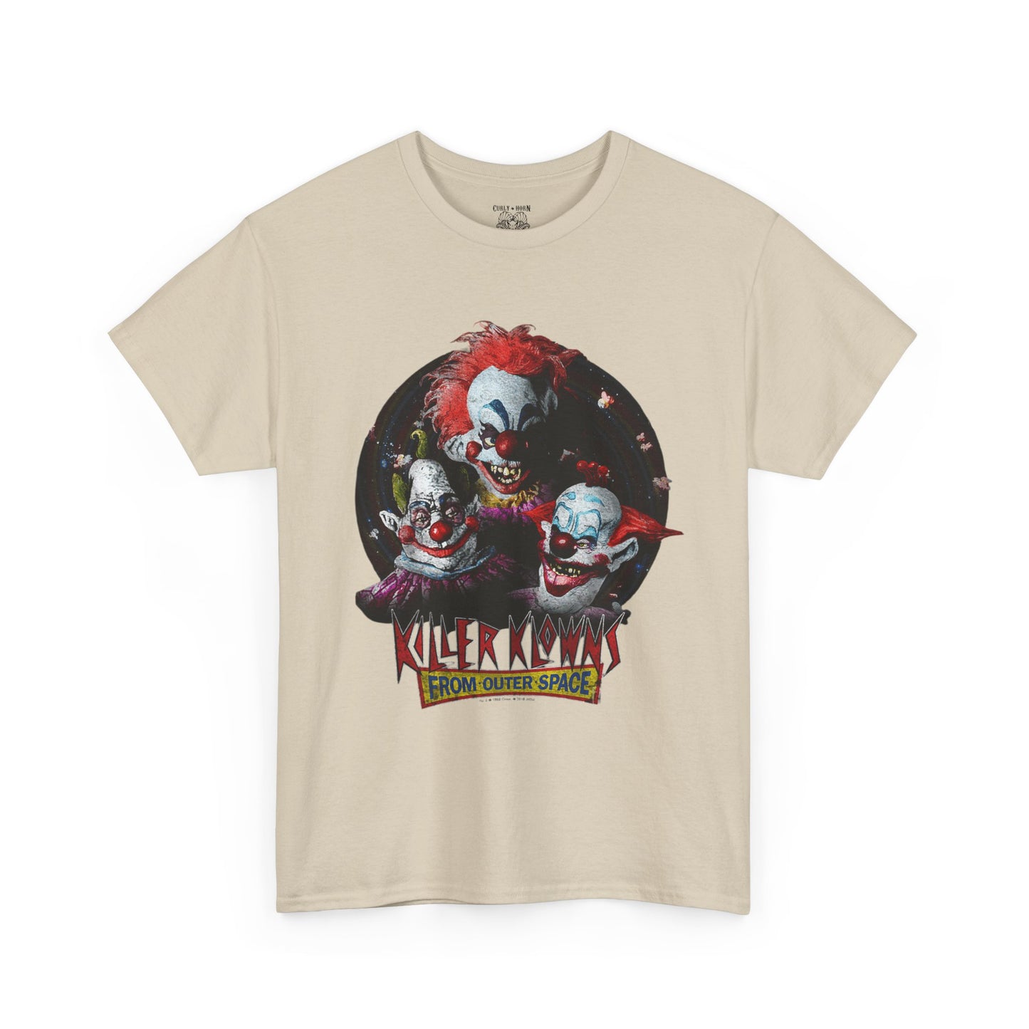 Creepy Clown Graphic Tee, Halloween Shirt, Horror Fan Gift, Unisex Spooky Clothing, Scary Movie Merch