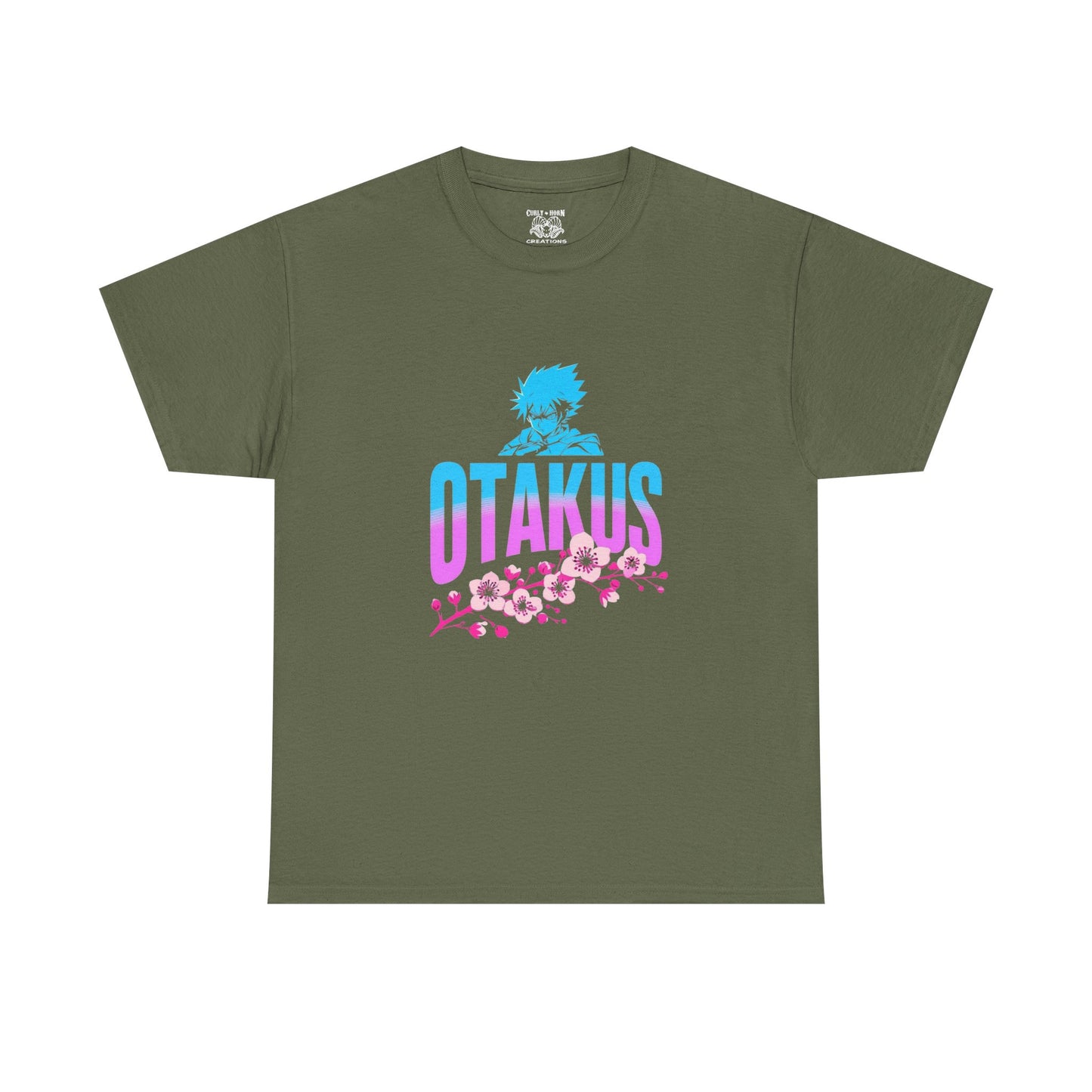 Otakus Unisex Heavy Cotton Tee, Anime T-Shirt, Comfortable Fashion, Perfect Gift for Fans, Casual Wear, Pop Culture Apparel