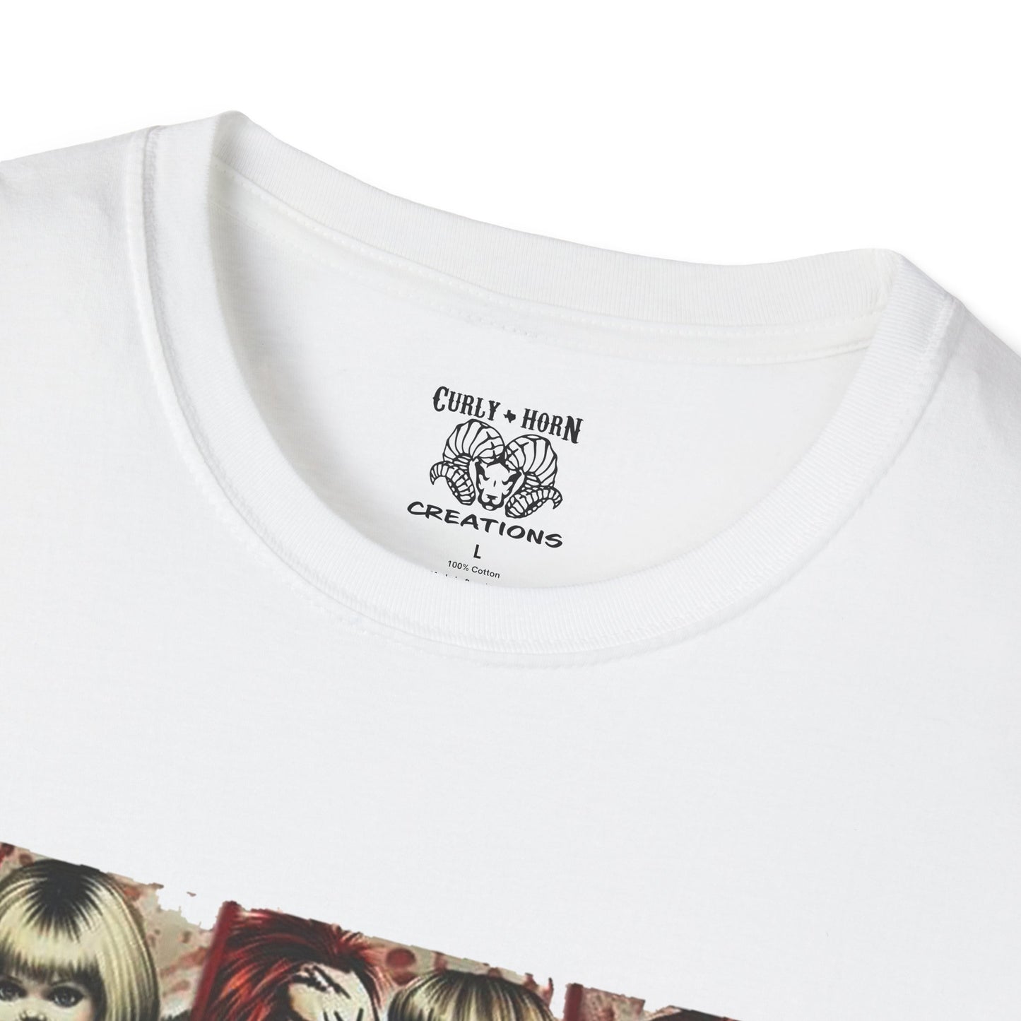 Chucky Horror Movie T-Shirt, Unisex Graphic Tee, Halloween Costume Shirt, Horror Fan Apparel, Chucky Merchandise, Gift for Horror Lovers