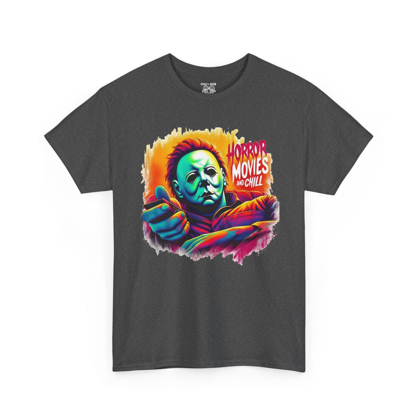 Horror Movie Tee, Halloween Apparel, Retro Graphic Shirt, Unisex Cotton Top, Movie Night Outfit, Scary Film Clothing