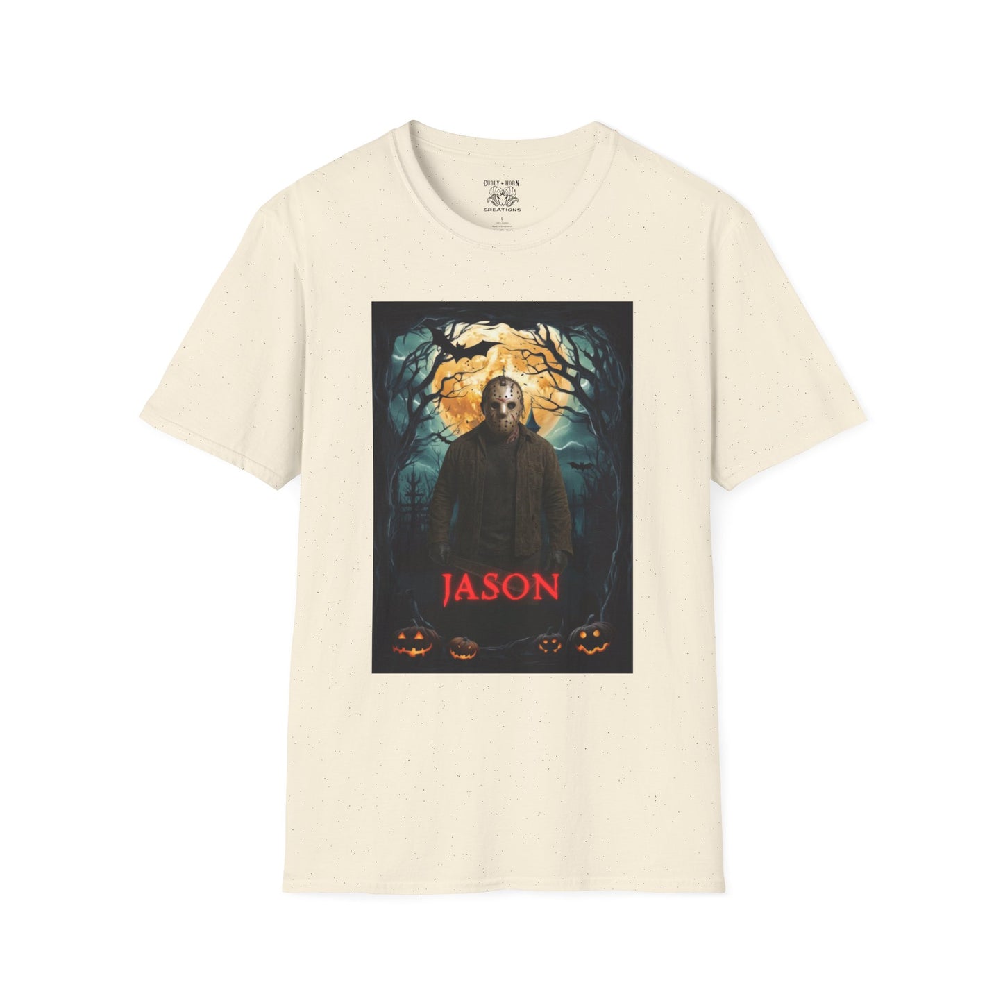 Jason Halloween Unisex T-Shirt, Spooky Apparel, Horror Movie Gift, Festival Outfit, Fall Wardrobe Essential