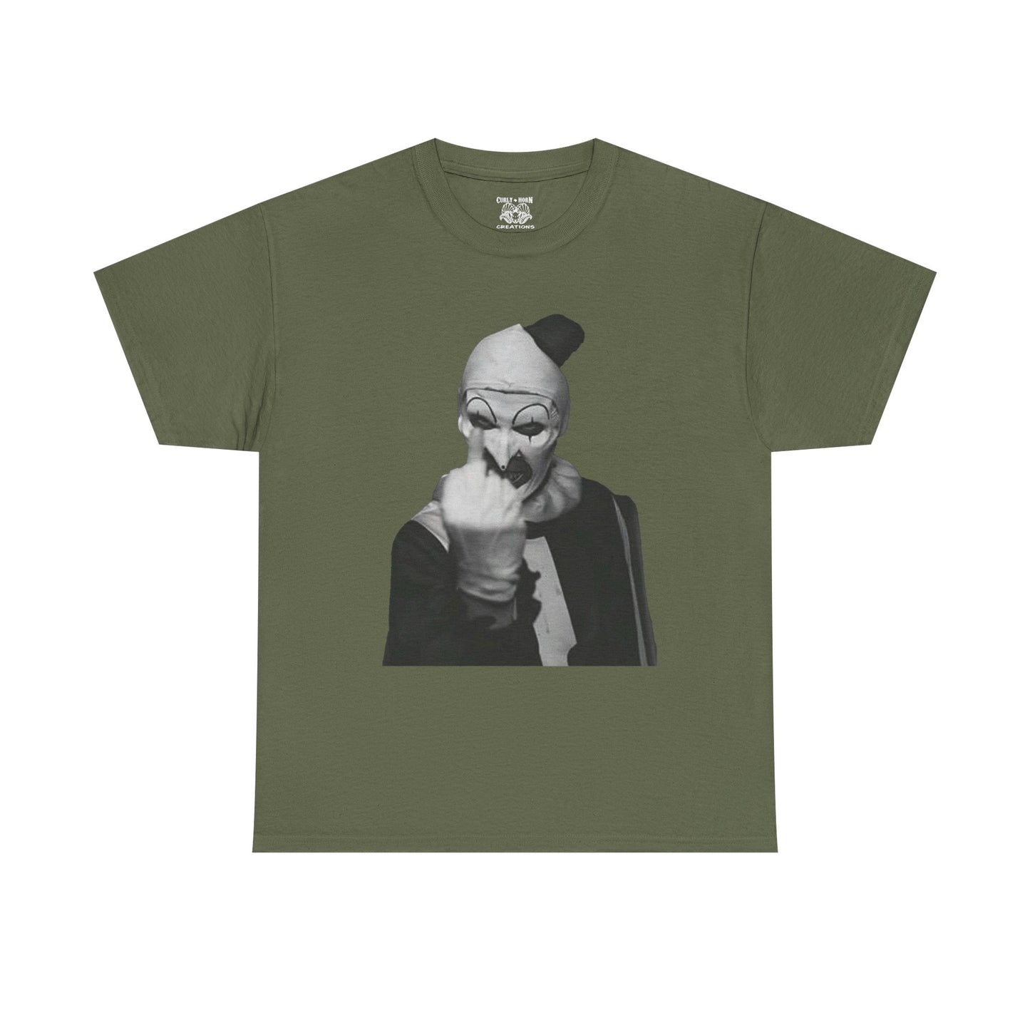 Art the Clown Terrifier Tee, Unisex Cotton T-Shirt for Humor Lovers, Casual Wear, Street Style, Gift for Fun-Loving Friends