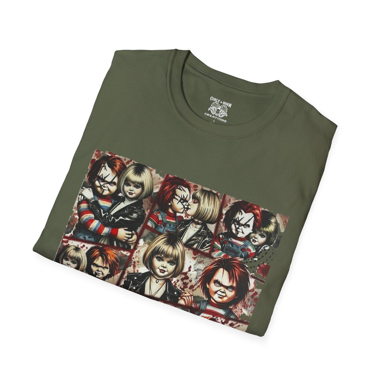Chucky Horror Movie T-Shirt, Unisex Graphic Tee, Halloween Costume Shirt, Horror Fan Apparel, Chucky Merchandise, Gift for Horror Lovers