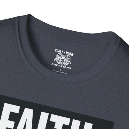 Faith Over Fear Inspirational T-Shirt, Unisex Tee, Spiritual Gift, Christian Apparel, Motivational Graphic Shirt