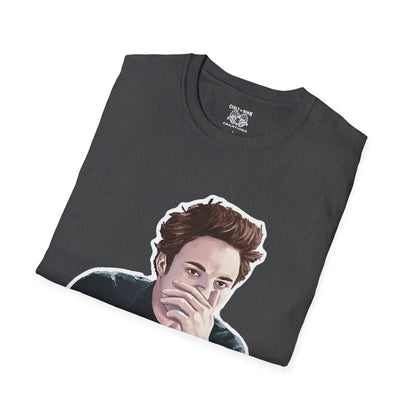 Edward Cullen Graphic Tee - Perfect for Everyday Wear, Gifts, Casual Outings, Art Lovers, Birthdays, and More!