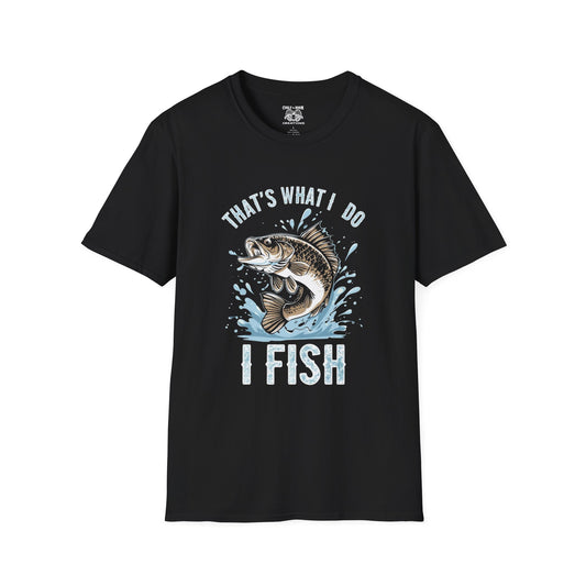 Fishing Enthusiast T-Shirt - Perfect Gift for Father's Day, Birthday, or Fishing Trips, Cool Fisherman Apparel, Outdoor Shirt