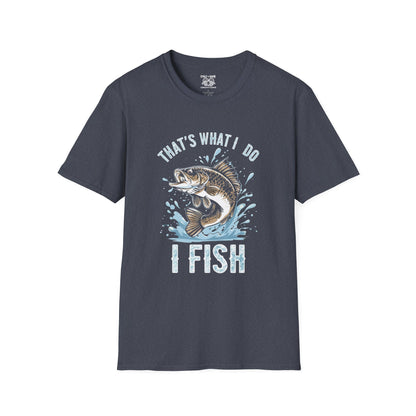 Fishing Enthusiast T-Shirt - Perfect Gift for Father's Day, Birthday, or Fishing Trips, Cool Fisherman Apparel, Outdoor Shirt