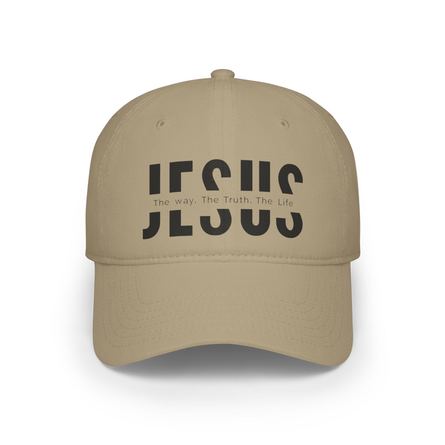 Jesus The Way Baseball Cap, Faith Hat, Christian Apparel, Religious Gift, Casual Style, Spiritual Headwear