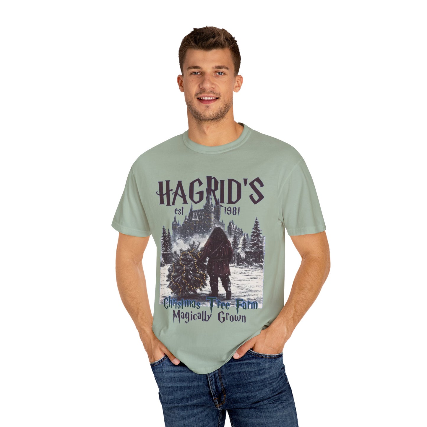 Hagrid's Christmas Tree Farm T-Shirt, Cozy Holiday Tee, Unique Gift for Tree Lovers, Unisex Shirt for Winter Celebrations, Perfect for [...]