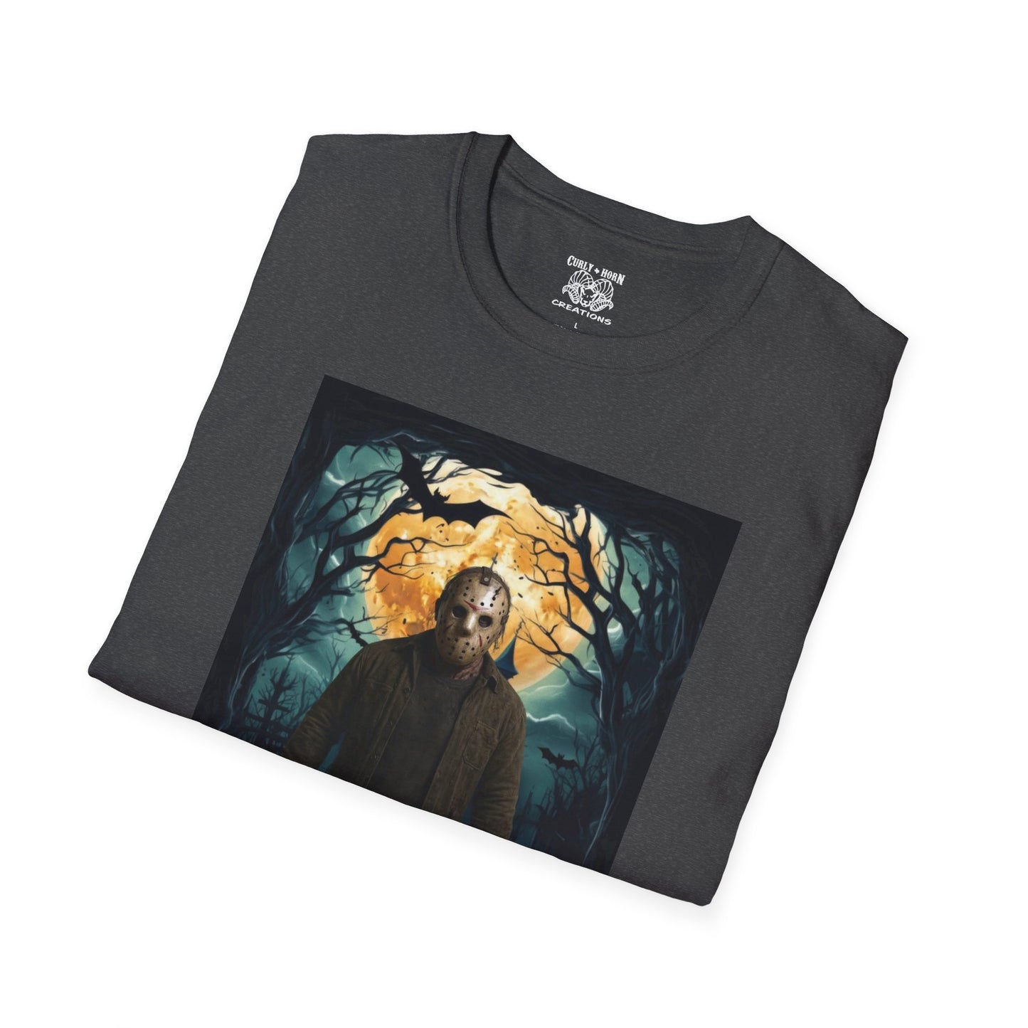 Jason Halloween Unisex T-Shirt, Spooky Apparel, Horror Movie Gift, Festival Outfit, Fall Wardrobe Essential