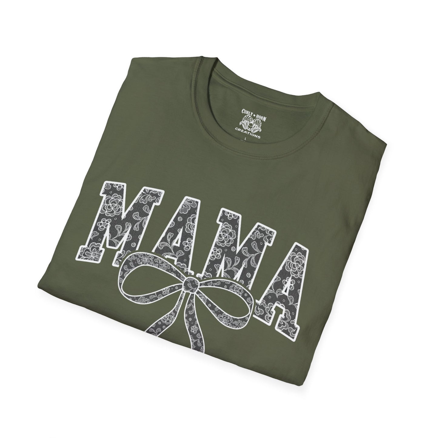 Graphic "Mama" Shirt, Cute Mom Shirt, Perfect Gift for New Moms, Mom Day Apparel, Casual Wear