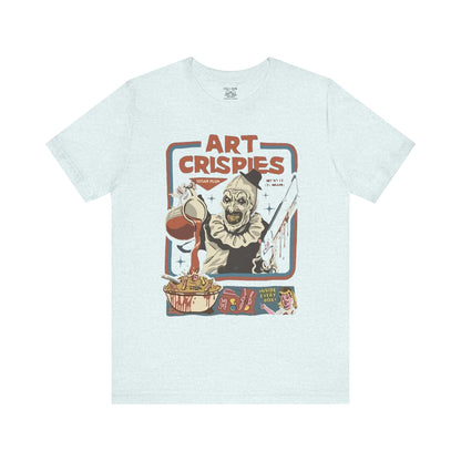 Art Crispies Unisex Tee - Fun Graphic Shirt, Gift for Art Lovers, Casual Wear, Halloween Costume, Unique Apparel