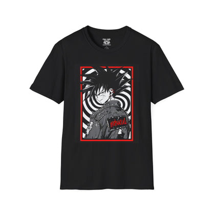 Retro Anime Graphic T-Shirt, Unisex Tee for Fans, Casual Wear, Gift for Birthdays, Streetwear, Collector's Item