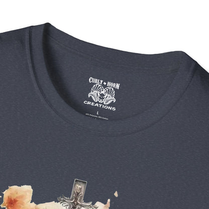 Faith-Inspired Lion Graphic Tee for Men and Women, Christian Apparel, Inspirational Fashion, Gift for Believers, Church Events