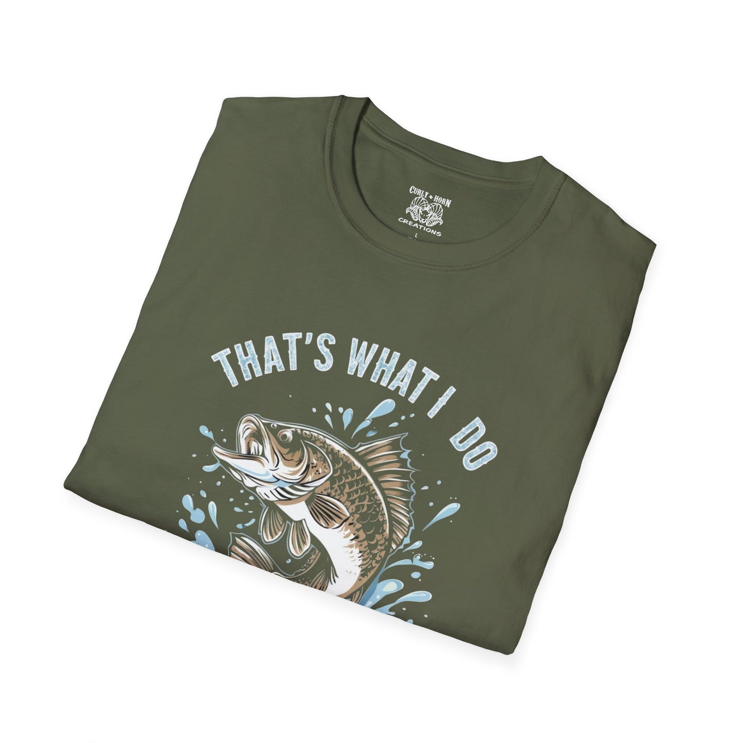 Fishing Enthusiast T-Shirt - Perfect Gift for Father's Day, Birthday, or Fishing Trips, Cool Fisherman Apparel, Outdoor Shirt