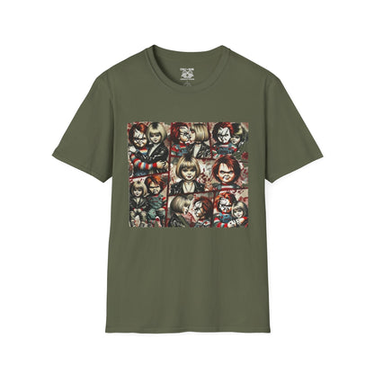 Chucky Horror Movie T-Shirt, Unisex Graphic Tee, Halloween Costume Shirt, Horror Fan Apparel, Chucky Merchandise, Gift for Horror Lovers