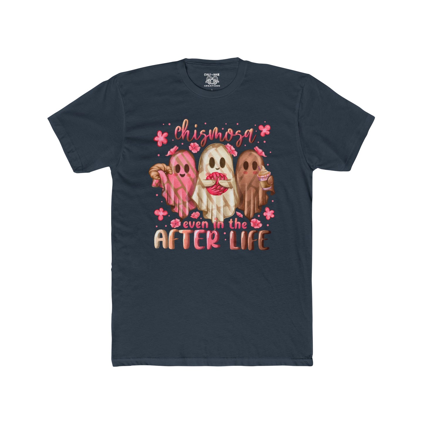 Chismosa Ghosts Unisex Cotton Crew Tee