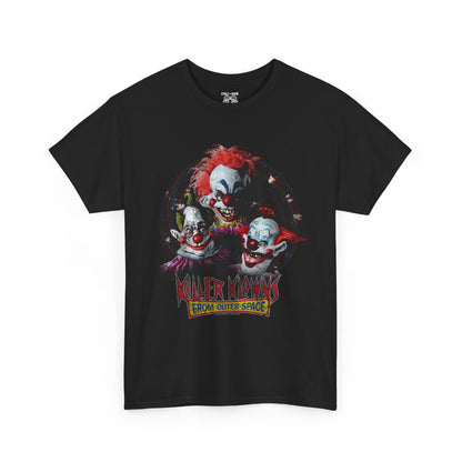 Creepy Clown Graphic Tee, Halloween Shirt, Horror Fan Gift, Unisex Spooky Clothing, Scary Movie Merch