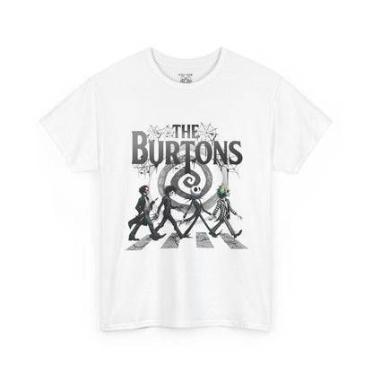 The Burtons Unisex Heavy Cotton Tee - Perfect for Halloween, Movie Lovers, Casual Wear, Gifts, and Everyday Style